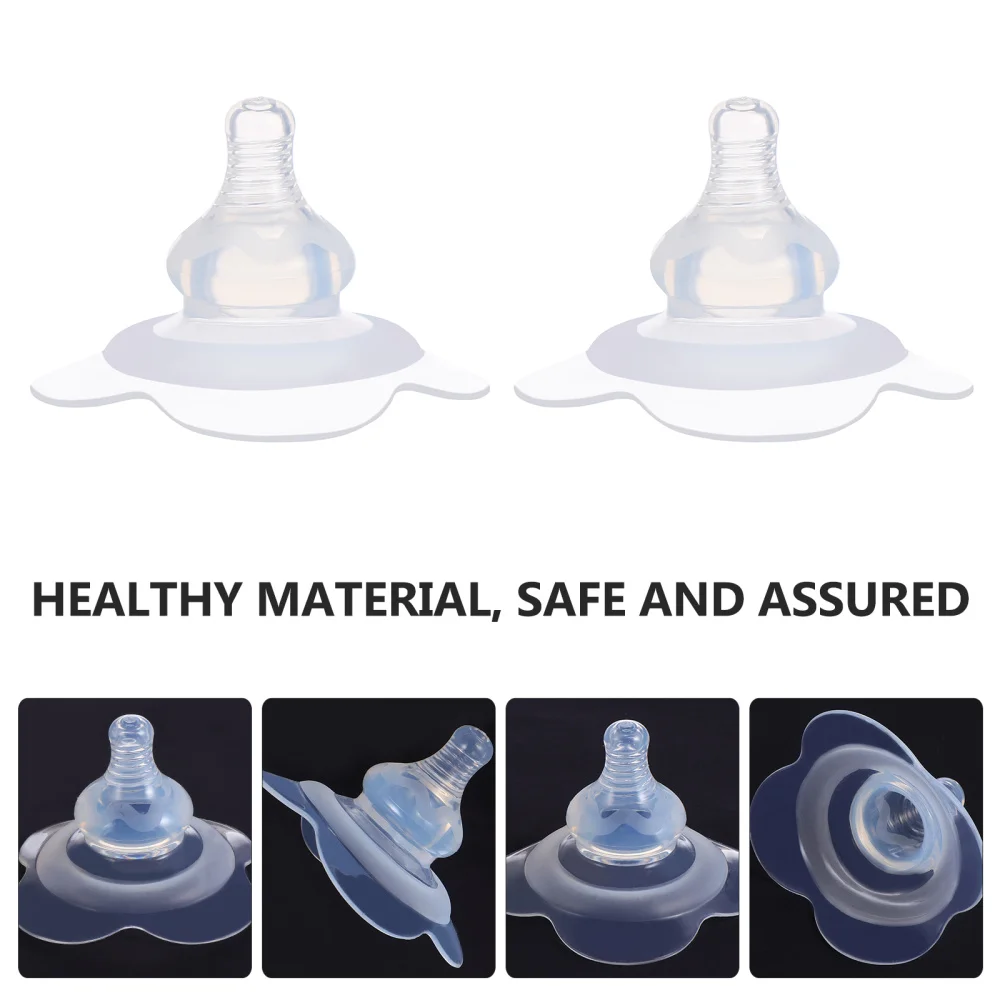 

2pcs Breastfeeding Shield Silicone Nursing Assistant Protector