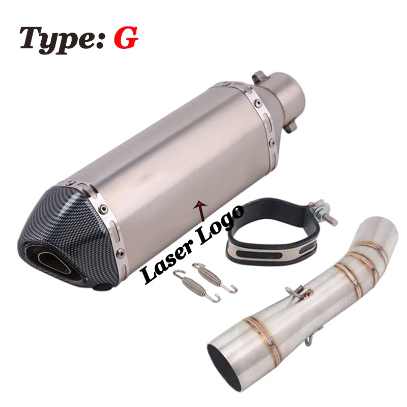 Полная выхлопная система мотоцикла глушитель Средний подключения