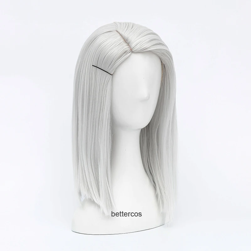 Overwatch Эш косплей парик 30 см короткие прямые синтетические волосы синтетический