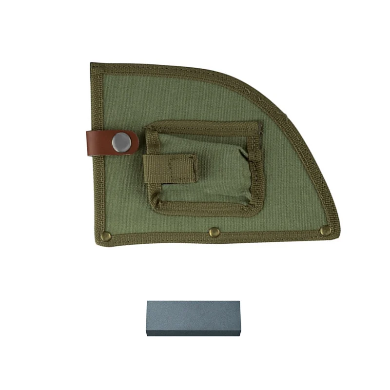 D.knife sheath XYj китайская кухня ручной работы кованые клада стальной Мясник 6,5 дюймов рубящий нож Покрытие оболочки точилка Камень набор для приготовления пищи - Цвет: D.knife sheath