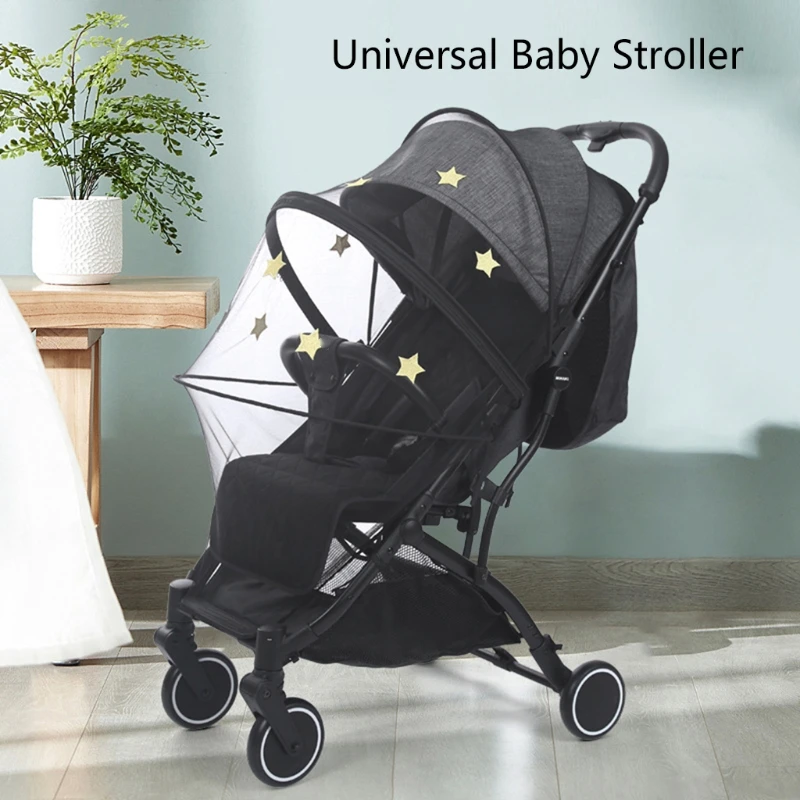

Universal Baby Stroller Pushchair Mosquito Insect Shield Net Safe Infants Protection Mesh Stroller Accessories Mosquito Net