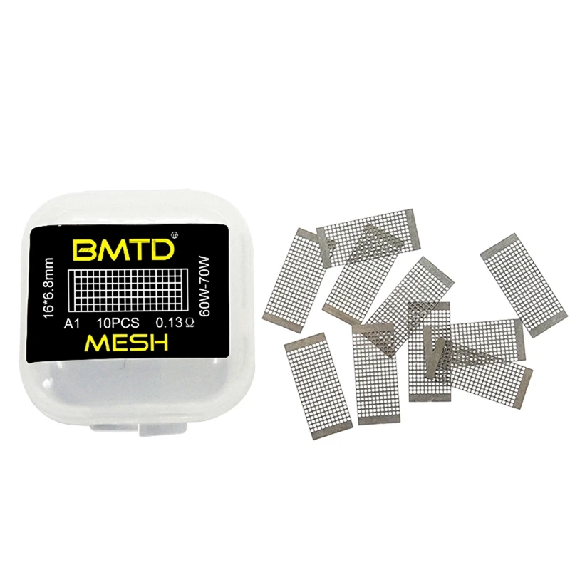 Bmtd 20Pcs Meshwork Pre Built Coils Ka1 0.13Ohm/S316 0.12Ohm Mesh Style Coil Wire For Vandy Vape Rtas Wotofo Profile Rda | Электроника