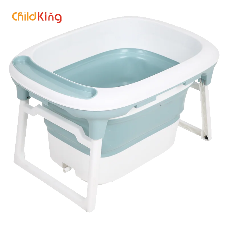 Детская ванна ChildKing складная большая детская Ванна для новорожденных купания