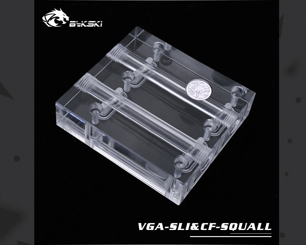 Bykski VGA-SLI& CF-SQUALL, SLI/CF мосты водоблок, для видеокарты Cross Fire, L4-2way/L4-3way/L6-2way/L8-2way/L4-4way