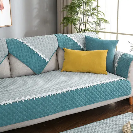 

Four seasons universal non-slip Nordic sofa cushion fabric cushion simple modern sofa towel cover back cover