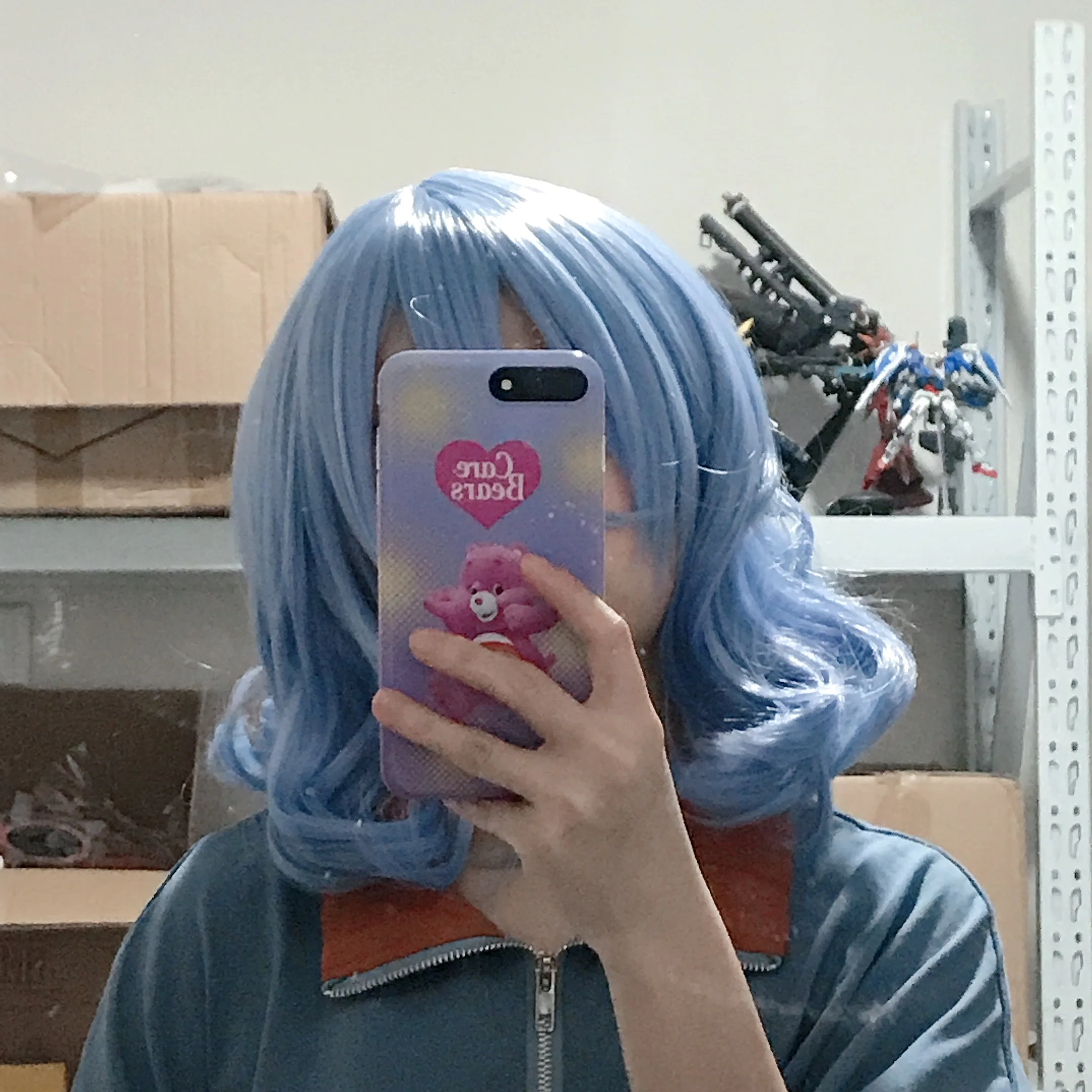 Эра Ремилия проект Touhou косплей вьющиеся термостойкие синтетические волосы