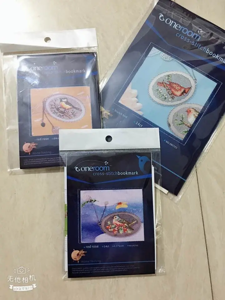 Топ птицы DIY ремесло Стич Вышивка крестом металлическая Закладка серебро Золотой