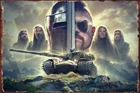 Винтажный металлический знак World Of Tanks x Sabaton, оловянные таблички, Настенный декор, украшение для комнаты в стиле ретро для кафе, паба, дома, клуба