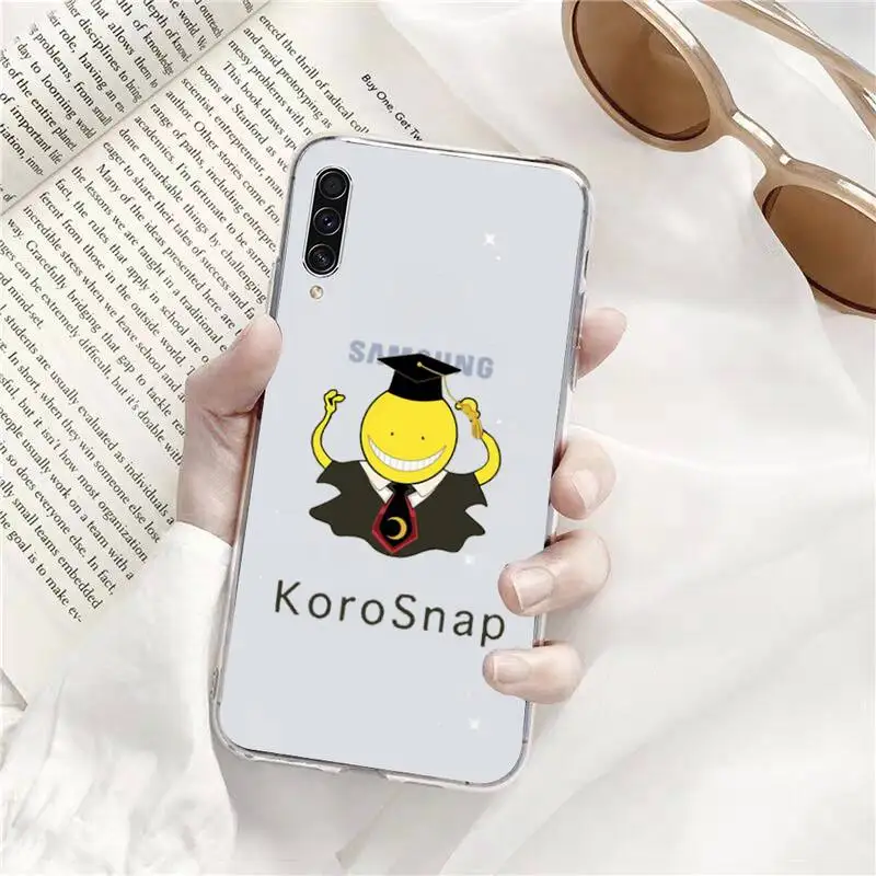 

Assassination Classroom Anime Phone Case Transparent for Samsung A71 S9 10 20 HUAWEI p30 40 honor 10i 8x xiaomi note 8 Pro 10t11