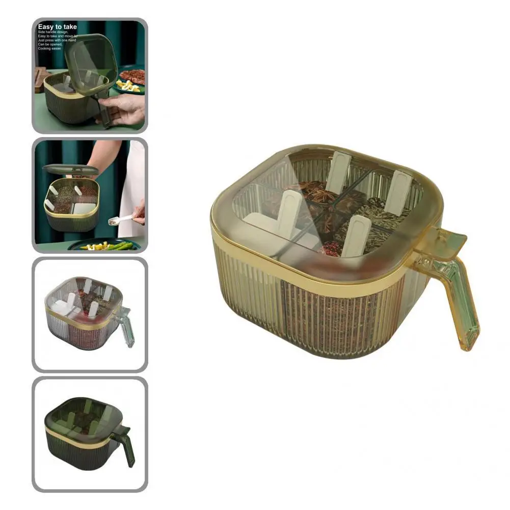 

Anti-Breaking Convenient Easy to Refill Seasoning Container for Cooking