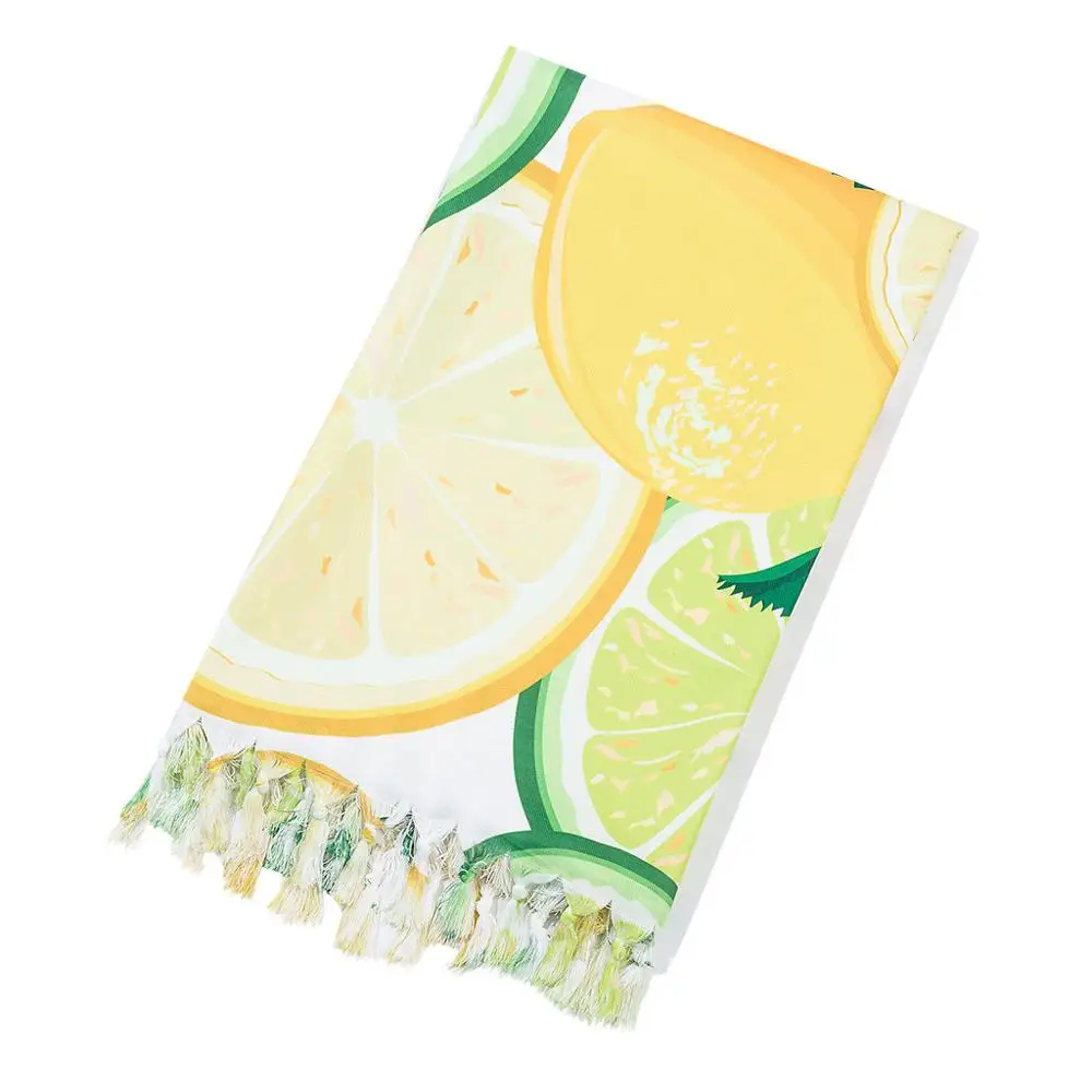 Пляжные Полотенца s для взрослых пляжное полотенце Турция кисточкой печати