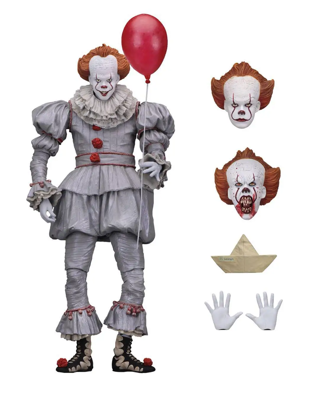 Neca Stephen King's It Pennywise Джокер клоун шарнирная фигурка игрушки куклы 18 см | Игрушки и