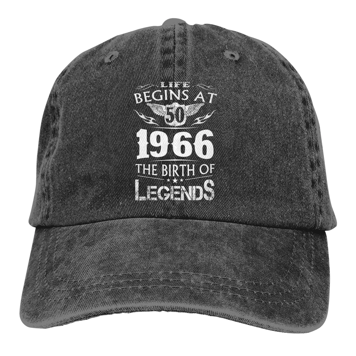 

Life Begins At 50 - 1966 The Birth Of Legends Baseball Cap Men 50 Years Old Born in 1971 Caps colors Women Summer Snapback Caps