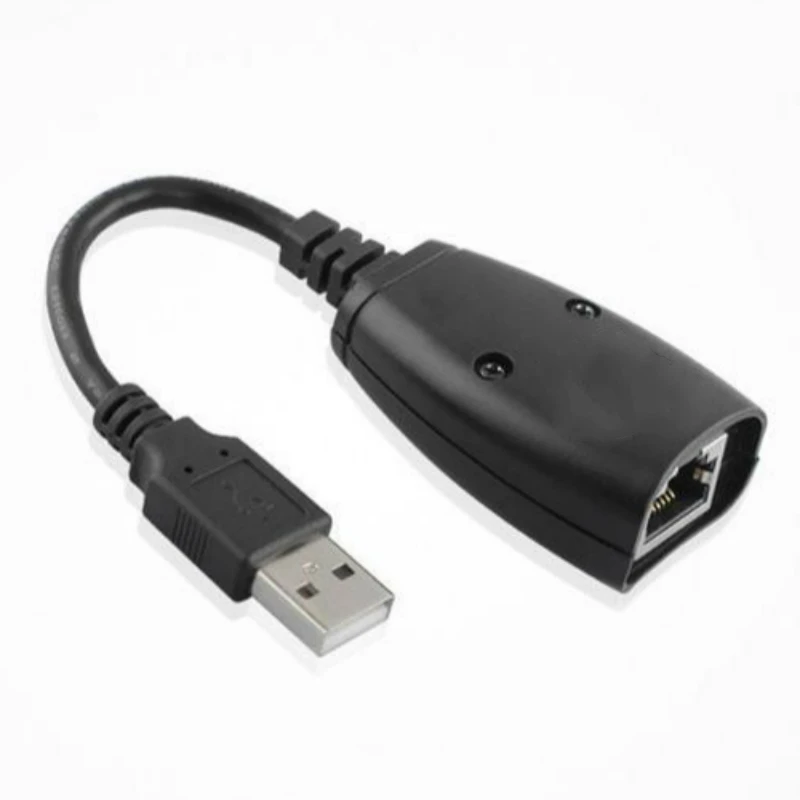Удлинитель кабеля USB к RJ45 LAN ретранслятор Cat5 Cat6 кабель преобразователя |