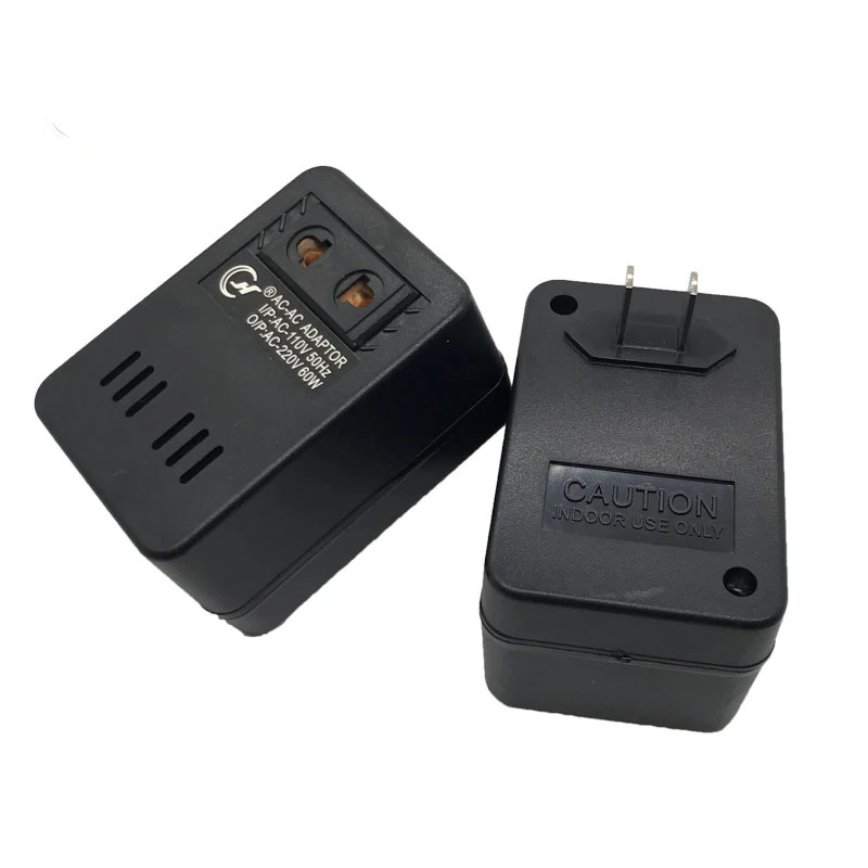 Трансформатор 110 В до 220 60 Вт преобразователь напряжения переменного тока