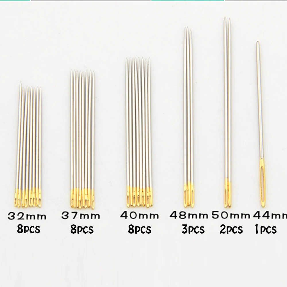30 шт Ассорти ручной швейные иглы вышивка ремонт ремесло Стёганое одеяло шьем