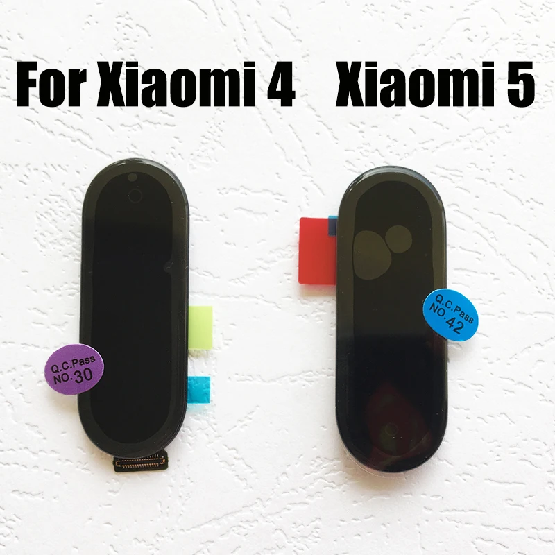 Новый OLED экран для смарт-браслета Xiaomi Mi Band 4 5 Ремонт ЖК-экрана + сенсорный без NFC |