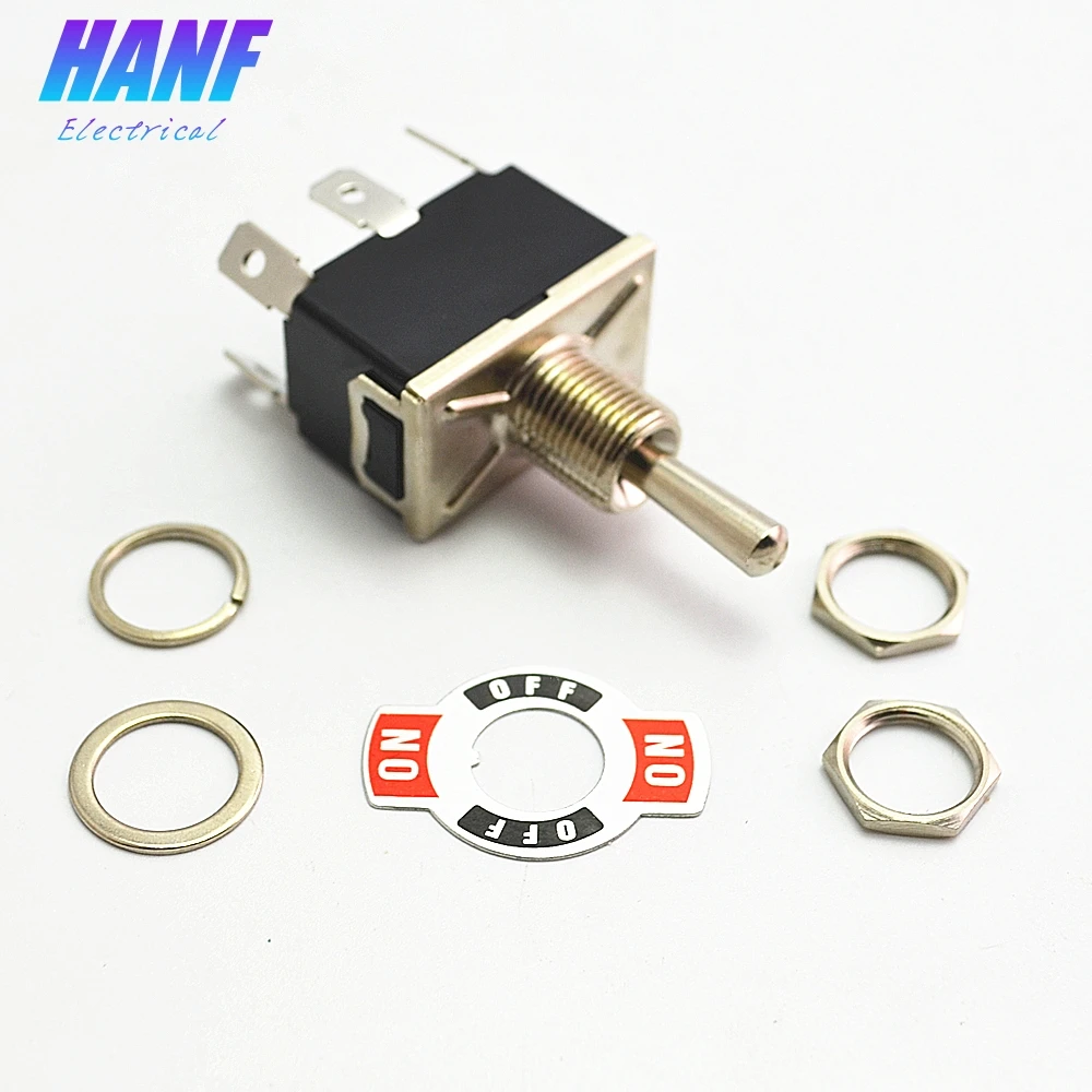 1 шт. тугл переключатель 3 положения вкл/выкл/вкл 6 контактов самозащелкивающийся