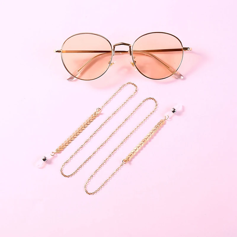

New Fashion Sunglasses Chain Glasses Spectacles Pearl Decoration Vintage Chain Holder Cord Lanyard Necklace Eyewear Accessories