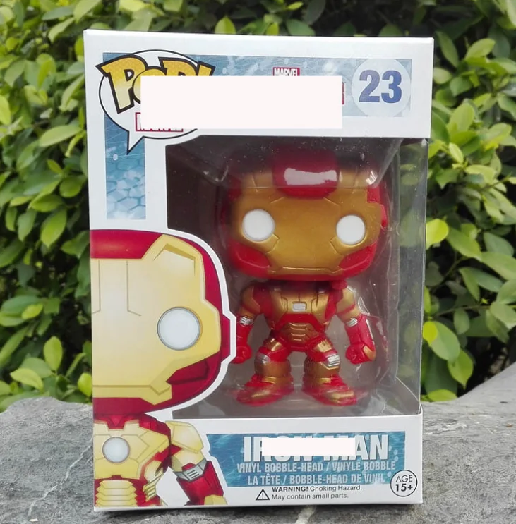 Funko POP Marvel Мстители Железный человек Tony Stark War Machine коллекция виниловых экшен и игрушек Фигурки Коллекционная модель игрушки для детей