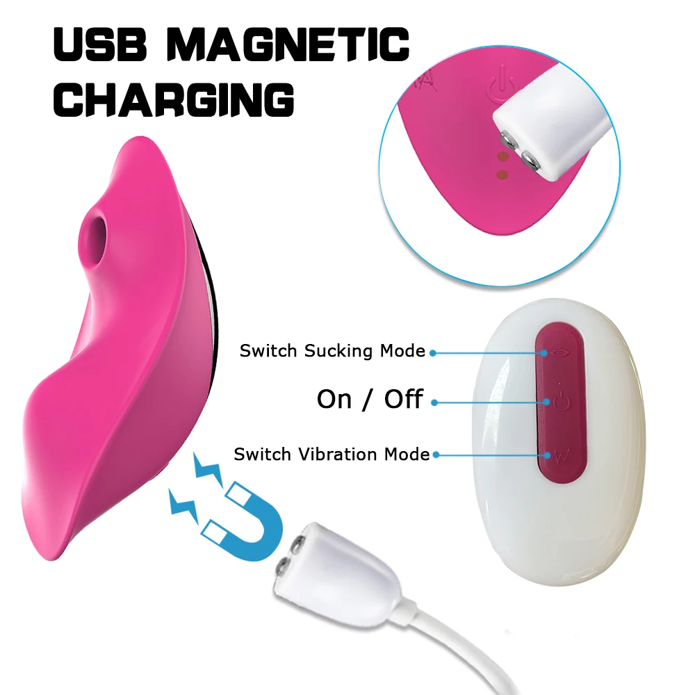 Невидимый всасывающий вибратор для женщин Стимуляция клитора приложение Bluetooth