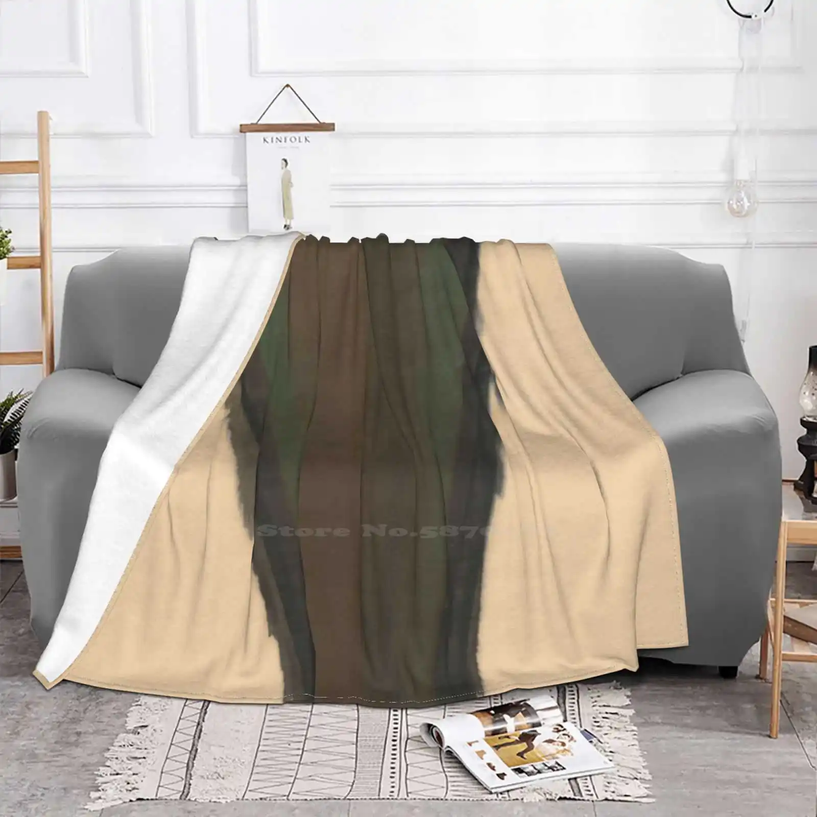 Высококачественное удобное мягкое одеяло для кровати без названия-Моррис Луис