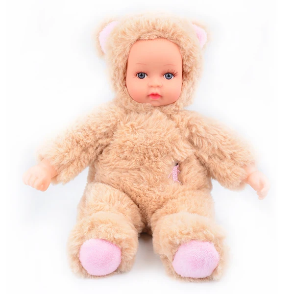 Bear-03 UCanaan 25 см плюшевые куклы Животные игрушки для детей мультфильм мягкие животные Анжела плюшевые игрушки спящие куклы для детей - Цвет: Bear-03