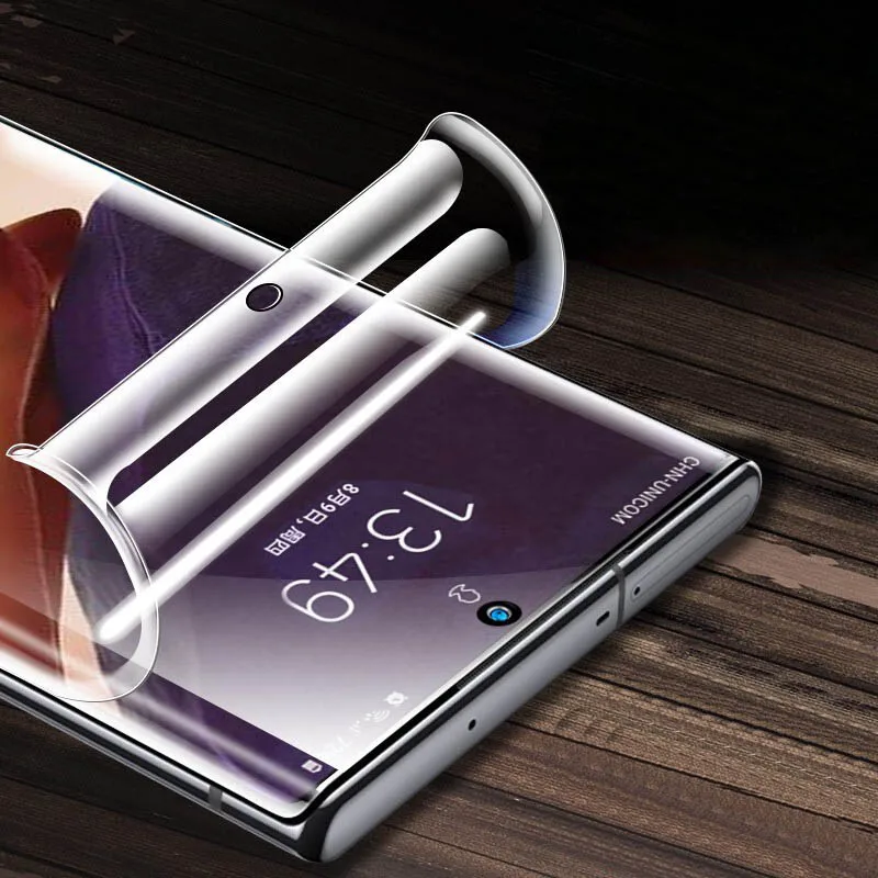 Гидрогелевая пленка 6 в 1 для Samsung Galaxy Note 20 Ultra HD 10 Plus 9 8 Lite Защитная объектива камеры