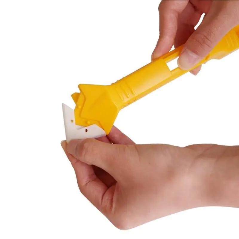 

Shovel Glue Female Corner Scraper Glass Plastic Shovel Glue Angle Scraper Clear Silicone Scraper Beauty Sewing Tool
