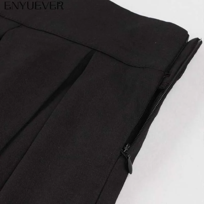 Женская Юбка миди с принтом фламинго черная винтажная юбка вышивкой и высокой