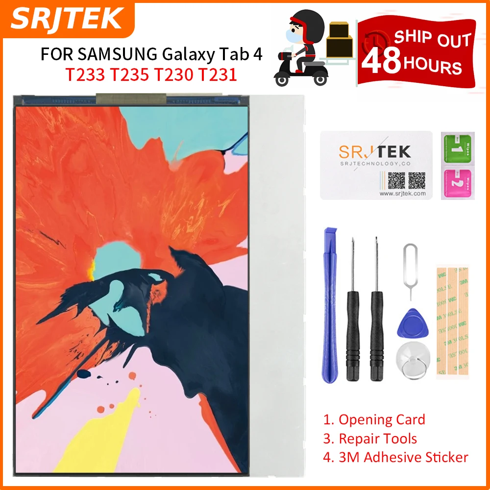 ЖК дисплей для Samsung Galaxy Tab 4 7 0 T233 T235 сменные детали экран дюймов высокое качество SM