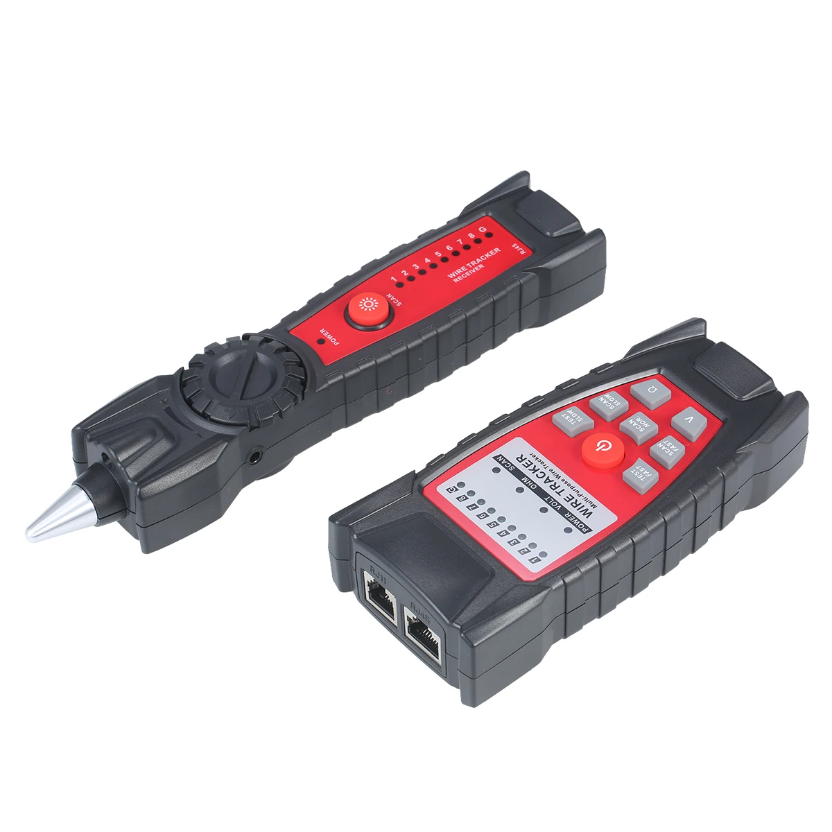 Проводной тестер KKmoon портативный многофункциональный измеритель кабеля с