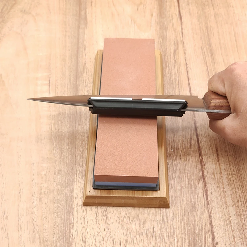 Точильный камень точильный точилка для заточки лезвий 240/800 Грит с бамбуковой