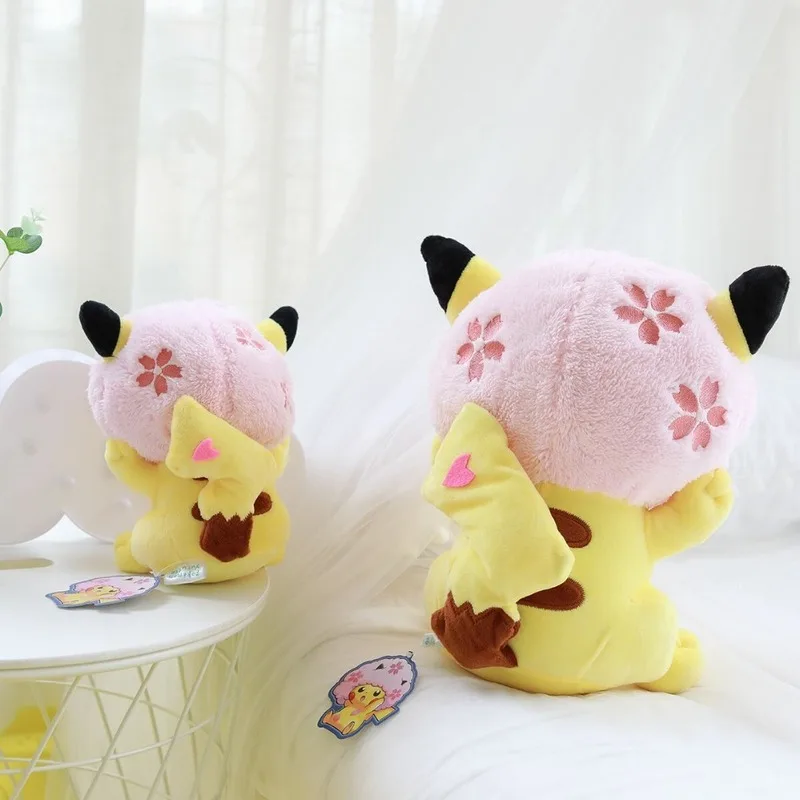 Takara Tomy Покемон вишня в цвету Пикачу плюшевая игрушка кукла Kawaii подарок для