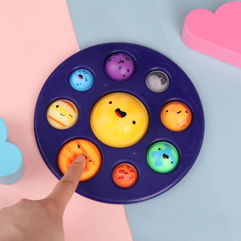 

1PCS Simple Dimple Spinner Push Toy Anti Stress Toy Sensory Toy for Kids Adults