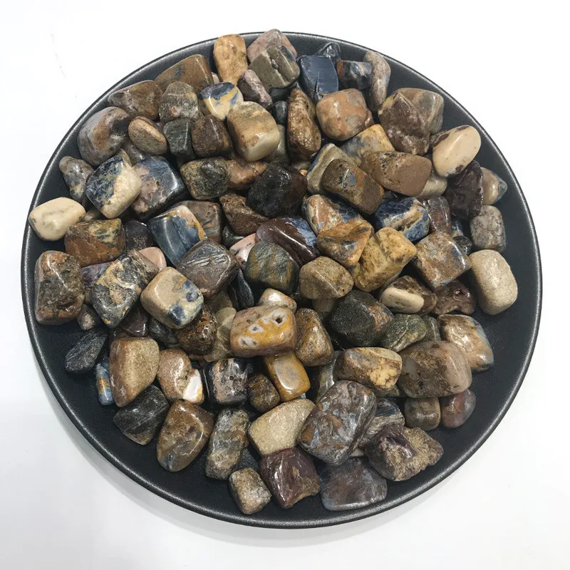 

Natural Peter Stone Tumbled Stone Healing Reiki Crystal Chakra Gravel Natural Stone Mineral Health Decoration Furnishing article