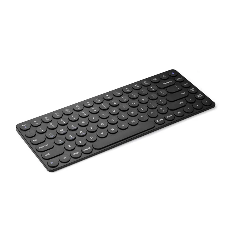 Round Cap Wireless Bluetooth Keyboard 85 Keys ABS Portable Keyboards for PC Laptop Win/iOS/Android | Компьютеры и офис