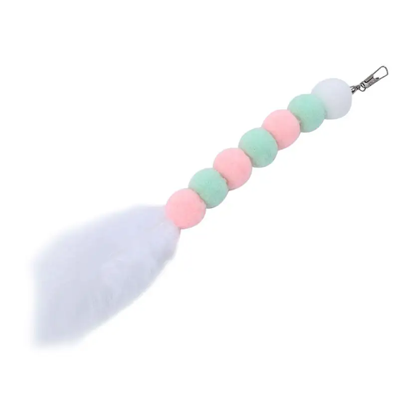 Домашнее животное игрушка для кошки &quotДразнилка&quot игрушки кошка перо