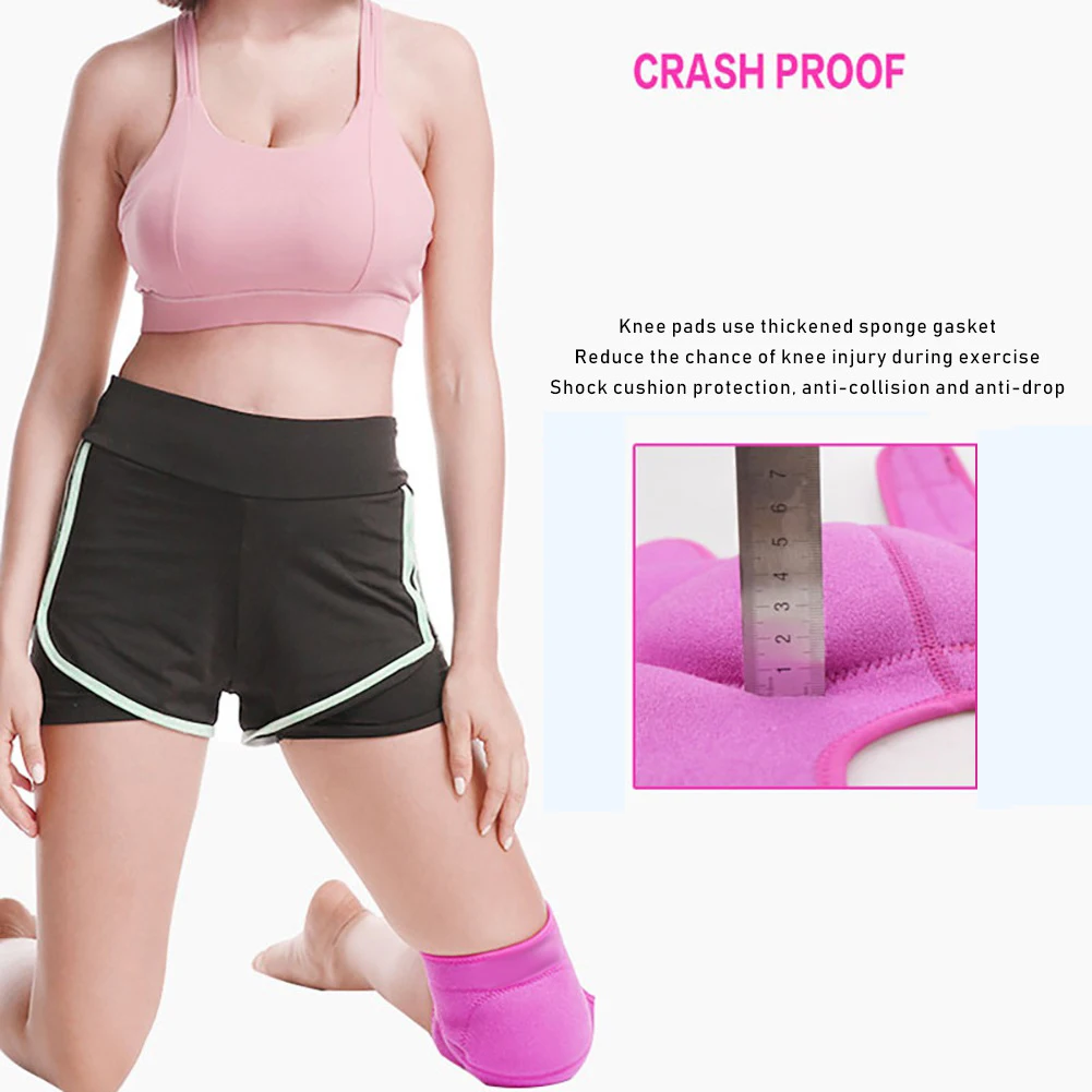 

Mountaineering Cycling Basketball Dance Thickened Sponge Anti-collision Knee Pads For Fitness Volleyball
