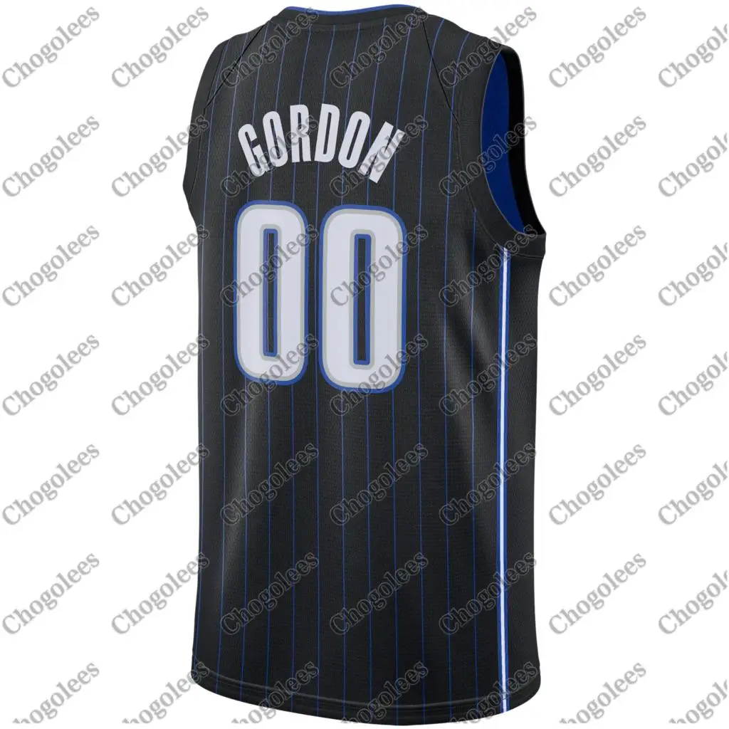 

Men Basketball Jersey Aaron Gordon Orlando Swingman Jersey Statement Edition Black