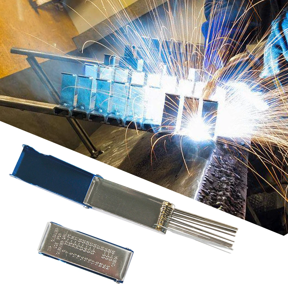

Stainless Steel Nozzle Cleaner Needle Welding Torch File Tip Mini Aluminum Case 13 In 1 Portable Blue