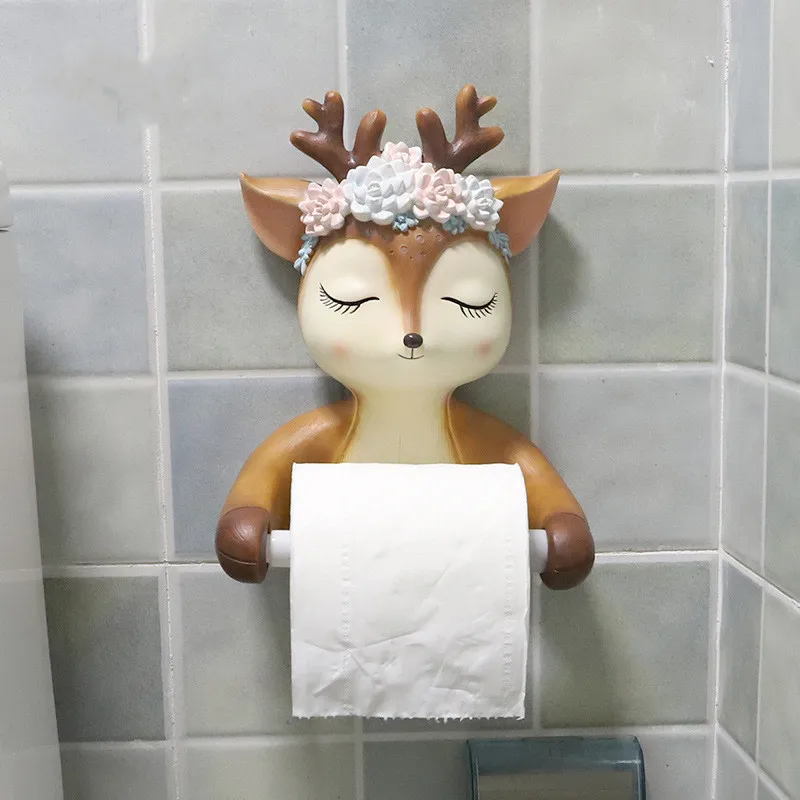 Скандинавском стиле украшения дома Творческий Смола Кукла туалетная бумага