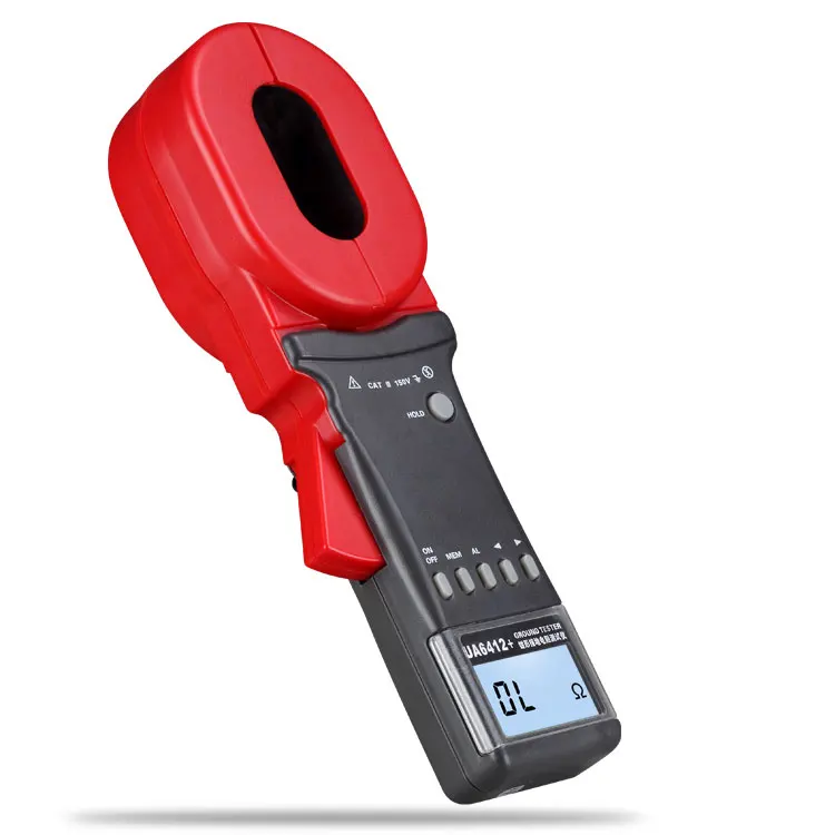 

1200ohm loop resistance tong tester alicate terometro,Clamp On Earth Ground Resistance Tester Meter