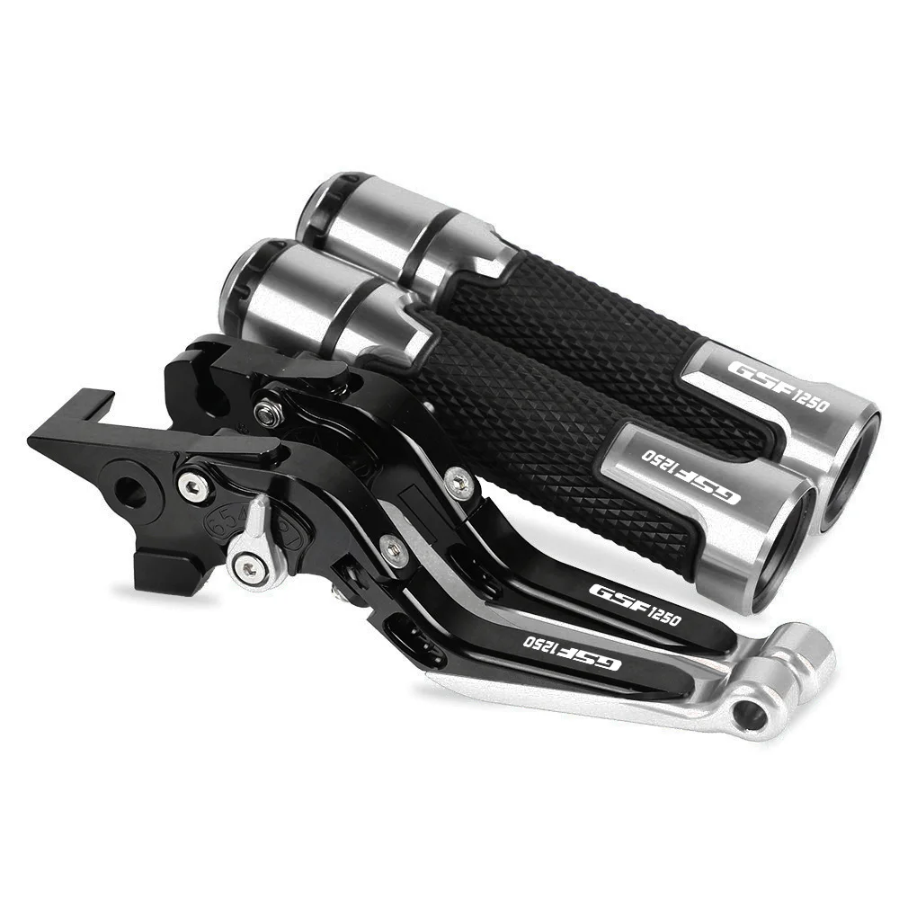

Motorcycle CNC Brake Clutch Levers Handlebar knobs Handle Hand Grip Ends FOR SUZUKI GSF1250 BANDIT 2007 2008 2009 2010 2011-2015