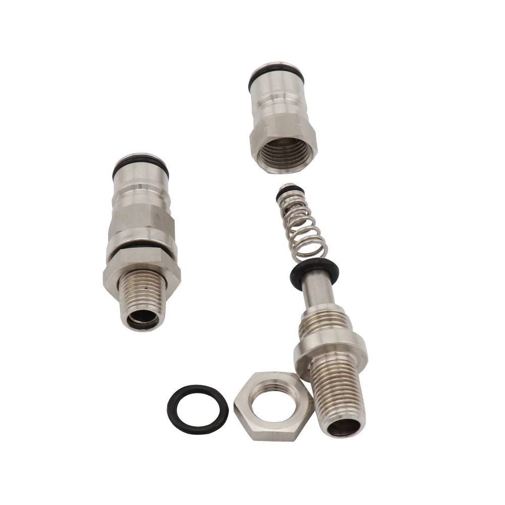 Cornelius Corny Keg Gas Liquid Ball Lock Post 19/32-18 UNF с 1/4 дюймовой перегородкой в сборе для домашнего