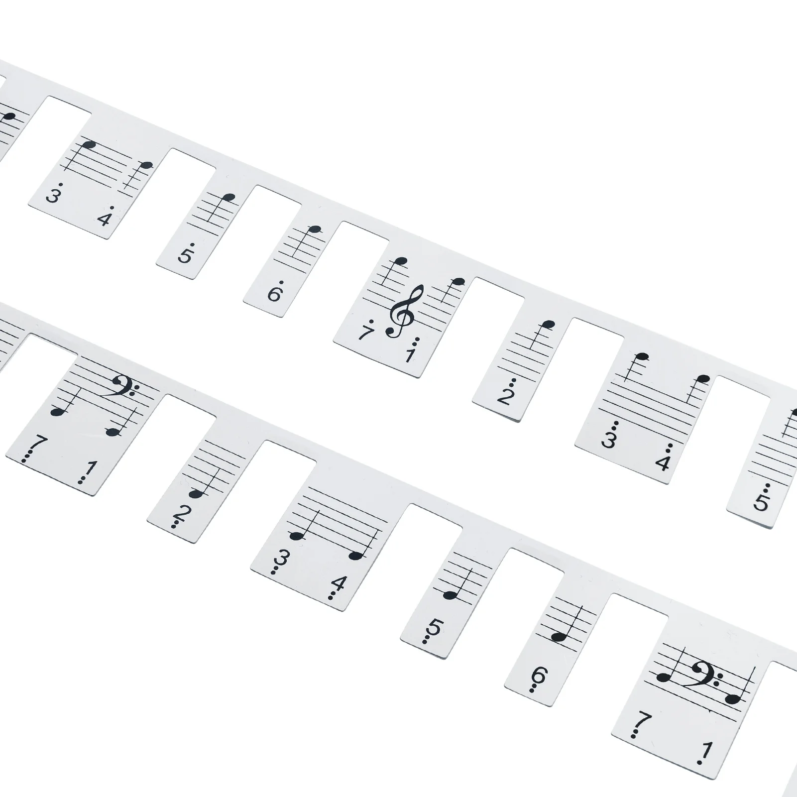 61-ключ фортепианная нота диаграммы нелипкий съемный пианино наклейки с музыкой