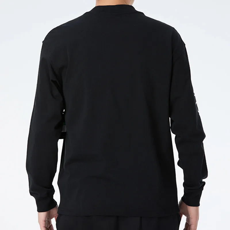 

Original New Arrival NIKE M NSW LS MOCK NECK SHOECRATES Men's Pullover Jerseys Sportswear