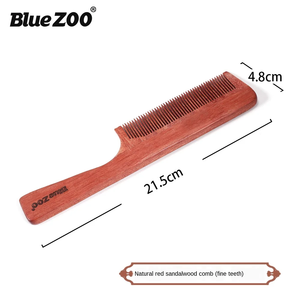 Bluezoo/Уход за бородой и для всей семьи красная сандаловая грубая текстура тонкая