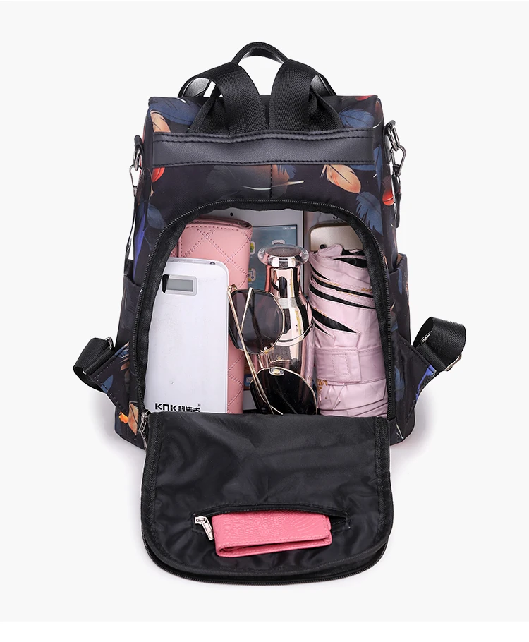 Vfemage, новинка, водонепроницаемые, Оксфорд, женские рюкзаки,, Противоугонный рюкзак, женские сумки на плечо, модные школьные сумки для девочек, Mochila