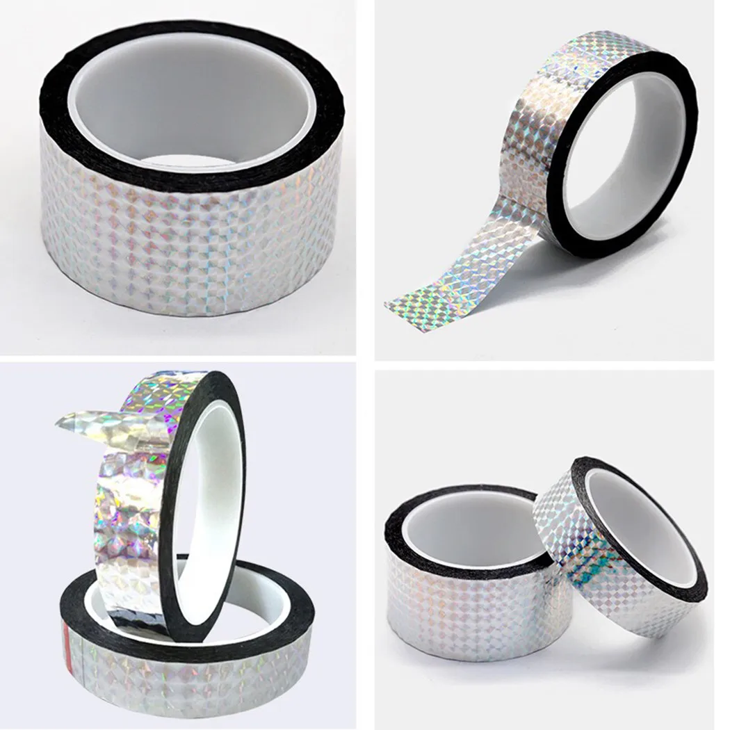 

Decoration Tape Decorative Garden Laser Party Reflective Repellent Ribbon